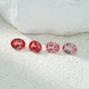 Đá quý màu hồng cắt hình bầu dục Padparadscha Loose Lab Grown